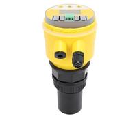 Misuratore di livello ad ultrasuoni 0-10M DC24V LCD 4-20mA Sensore di livello dell'acqua per la produzione di energia e l'estrazione mineraria Giallo