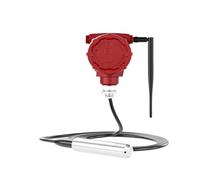 Misuratore di livello di immersione wireless, allarme con display a distanza di temperatura e livello dell'acqua 4G per serbatoio ad alta precisione, monitoraggio della profondità 0-10 m