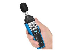 Misuratore di livello sonoro 30-130dB Decibel Db Rumore Gamma veloce regolabile automaticamente A/C Ponderato Datahold Display numerico rumore