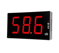 Misuratore Di Livello Sonoro Con Ampio Schermo LCD, Misuratore Di Livello Sonoro Digitale Da Parete, Misuratore Di Rumore Digitale, Tester Di Monitoraggio Dei Decibel Ampia Gamma Di Applicazioni