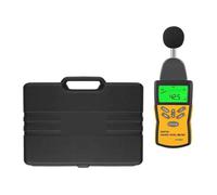 Misuratore Di Livello Sonoro Digitale, Misuratore Di Livello Di Rumore, Misuratore Di Decibel Digitale Con Retroilluminazione LCD/regolazione Della Sensibilità Ampia Gamma Di Applicazioni