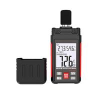 Misuratore di livello sonoro digitale Misuratore di livello Fonometro Misuratore di decibel 30-130 dB Misuratore di rumore portatile,Monitoraggio stabile(GD151B)
