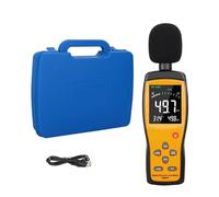 Misuratore Di Livello Sonoro Digitale, Tester Audio In Decibel, Display LCD A Colori Da 30 A 130 DB, Misuratore Di Rumore Ricaricabile Ampia Gamma Di Applicazioni