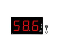 Misuratore di livello sonoro LCD rumore digitale a parete decibel Tester Strumento misurazione del volume 30-130dB