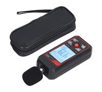 Misuratore di livello sonoro, misuratore di rumore, misuratore di decibel, misurazione accurata altamente sensibile con risposta rapi, schermo LCD retroilluminato per uso