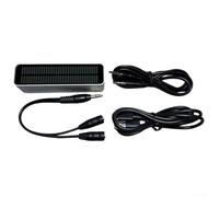 Misuratore di livello stereo a 32 bit, indicatore di livello sonoro a LED a doppio canale con monitoraggio audio in tempo reale e alloggiamento in lega di alluminio per studio di registrazione o