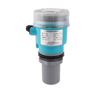 Misuratore di livello ultrasonico digitale con display LED integrato, uscita analogica 4-20 mA, custodia in ABS impermeabile IP65 per il trattamento delle acque reflue, (0~5 metri)