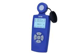 Misuratore di luce digitale, Luxmetro Misuratore di luce spettrale PPFD CCT UVI CRI Curva Lux Tester professionale for illuminazione piante LS330 per piante da giardino e da interno, fotografia