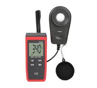 Misuratore di luce digitale, Misuratore Di Luce UT383S 200.000 LUX Luxmetro Digitale Luminanza Lux Fc Test Max Min Illuminometri Fotometro per piante da giardino e da interno, fotografia