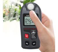 Misuratore di Luce Digitale - Tester di Illuminazione Portatile, Schermo LCD con misurazione accurata, Design Compatto con Facile, per Fotografia, Piante da Interno, Installazione