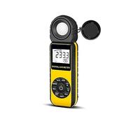 Misuratore di Luce, Luxmetro Lumen Meter Calibratore Di Luce Portatile Con Rilevatore Ruotabile Di 270°, Campo Di Misurazione 0,1~300.000Lux