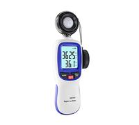Misuratore di luce, Misuratore delluminante Fotografia Palmare Digital Illuminance Meter Spalato Illuminazione Misuratore Lux/FC Illuminance Misuratore Ambientale Tester Attrezzo Adatto for Azienda