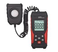 Misuratore di luce, Misuratore Di Luce Digitale Illuminamento Lux Record LCD 0.200.000 Intervallo Misurazione Tester Sensore Flessibile TA630A/TA630B(TA630B)