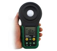 Misuratore di luce, MS6612 Luxmetro digitale Illuminometro multifunzione Spectra Luxmetro integrato Fotometro for metal detector