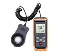 Misuratore di luce portatile, Misuratore Di Luce Digitale LCD Portatile Fotografia Luminometro Max Min 0-200000 LUX Fotometro Illuminamento Tester