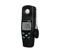 Misuratore di luce portatile, Misuratore Di Luce LUX/FC Misura La Radiazione Di Luce Ultravioletta Luxmetro Digitale Misuratore Di Luce Da 200.000 Lux Spettri Di Prova Gamma Automatica