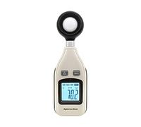 Misuratore di luce, Spectrometer del misuratore di luce 0.1~200.000 lux Funzione di attesa, 2 in 1 Auto Range manuale Ambito dell'illuminazione ambientale for la fotografia fotometro 0.1lux