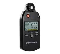 Misuratore di Luce Spettroradio ad Alta Precisione Misurazione PPFD ad Ampio Spettro 0~5000μmolm²/s Spettro UV, Visibile e IR (320-800 nm), Resa Cromatica, Crescita delle Piante Test PPFD