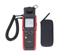 Misuratore di luce xtevu, misuratore di illuminanza digitale con intervallo 0-400000LX, misuratore di luce bluetooth portatile per trasmissione dei ti, dispositivo di misurazione