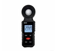 Misuratore di luminosità digitale professionale S8608, luxmetro portatile con display LCD, doppia unità LUX/FC, alta sensibilità per analisi della luce ambientale