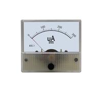 Misuratore di microamperaggio CC 85C1 con puntatore, misurazione della corrente meccanica da 20 uA a 1000 uA per letture precise (1 pezzo) (100uA)