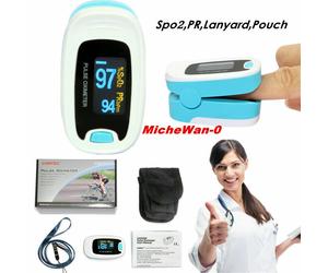 MISURATORE DI OSSIGENO PORTATILE DA DITO PULSOSSIMETRO OSSIMETRO SATURIMETRO