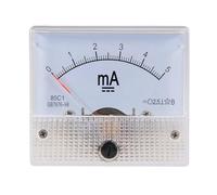 Misuratore di pannello di corrente analogico 85C1, amperometro CC da 1 mA a 0 mA (1 pezzo)(0-20 mA)