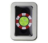 Misuratore di pendenza da golf - Strumento di lettura verde con indicatori di palla, set di indicatori di allineamento su entrambi i lati, indicatore di posizione di livello portatile | Accessorio per