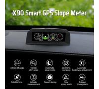 Misuratore di pendenza elettronico OBD2 Inclinometro Clinometro HUD auto