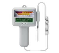 Misuratore di pH, 2 in 1 PH e CL2 Tester for piscina Spa Monitor for cloro Tester PC101 Dispositivo analitico for la qualità dell'acqua termale dell'acquario per coltivazione indoor e outdoor