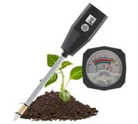 Misuratore di pH compatto del suolo con elettrodo di rilevamento dei metalli per letture di precisione perfetto per giardinaggio e crescita delle colture (30 cm)