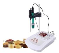 Misuratore di pH da tavolo for laboratorio, tester di acidità e alcalinità del pH da laboratorio, tester di calibrazione automatica due in uno for la temperatura del pH, for laboratorio, ecologia