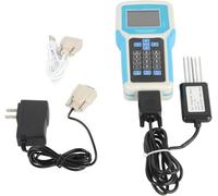 Misuratore di pH del terreno, kit 7 in 1 con misuratore di umidità, temperatura, conducibilità, azoto, fosforo e pH, misuratore di umidità del terreno con display LCD for industria petrolchimica, agri