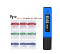 Misuratore di pH del terreno, Misuratore di qualità 'acqua ad alta precisione 0,01 PH, misuratore di pH digitale LCD, intervallo di misurazione, penna di prova PH adatta for acquari di piscine per gia