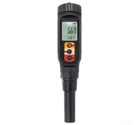 Misuratore di pH digitale con misurazione della temperatura per alimenti, suolo e impasti alcalinità con display retroilluminato e protezione degli elettrodi per letture precise e affidabili