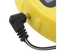 Misuratore di pH e temperatura online portatile Analizzatore della qualità dell'acqua con sonda sensore BNC sostituibile - Acidimetro certificato CE e RoHS per piscine e piscine