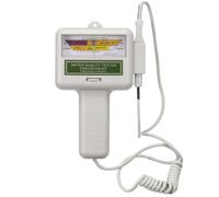 Misuratore di pH elettronico portatile per piscina e spa, tester digitale della qualità dell'acqua con gamma accurata di 1,2-1,7 ppm, analizzatore compatto in ABS per misurazioni rapide