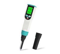 Misuratore di PH for alimenti professionale 0.00~14.00pH Temp Tester Sensore ad alta precisione Analizzatore acidità for acqua pasta formaggio conserviera,Tester preciso
