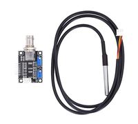 Misuratore di PH per Acqua Liquida Modulo Sensore di Rilevamento del Valore PH0-14 con Connettore BNC Sonda Digitale Impermeabile Misuratore di Monitoraggio e Controllo del PH