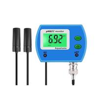 Misuratore di pH professionale 2 in 1, misuratore di EC for acquario, monitor multiparametrico a qualità 'acqua, monitor online di pH/EC, acidometro Per giardinaggio e agricoltura