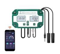Misuratore di pH, Smart Aquarium PH Meter YY-W9909 Digitale PH EC TDS SALE SG Temp Tester di qualità dell'acqua Tuya Monitor di controllo per coltivazione indoor e outdoor