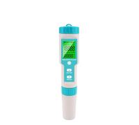 Misuratore di pH, Tester di qualità acqua 7 in 1 PH TDS EC ORP Redox Salinità S. G Temperatura TEMP Meter C-600 for potabile Acquari Test per idroponica, piscina