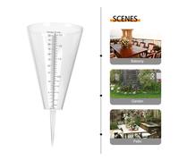 Misuratore Di Pioggia Pluviometro Da Giardino Professionale Con