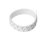Misuratore di plastica Misuratore di gioielli Bracciale Bracciale Strumento di misura Misura del polso Righello Durevole Leggero Preciso Conveniente per i creatori di gioielli