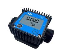 Misuratore di portata, 1 pz Misuratore di portata del carburante LCD K24 for misuratore diesel digitale Strumenti misurazione flusso acqua liquida favorevoli