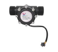 Misuratore di portata, 1 pz sensore di flusso 'acqua DN25 3.5-24V pollice 2-100L/Min Hall misuratore portata pompa calore scaldabagno flussometro interruttore contatore