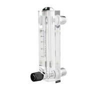 Misuratore di portata a galleggiante, flussometro a rotore, flussometro for acqua liquida regolabile(2-18LPM)