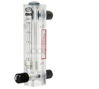 Misuratore di portata a galleggiante for azoto, ossigeno, acqua e liquidi in plexiglass con regolatore FA-15T, scala LPM LPH(1-7LPM Water)
