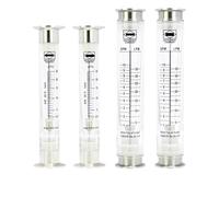 Misuratore di portata a galleggiante for gas liquido LZM-25GK in acciaio inossidabile 304, con morsetto Tri K50,5 mm, installazione verticale(Gas 0.3-3m3 per H,Liquid)