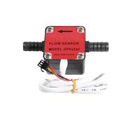 Misuratore di portata a ingranaggi in plastica da 1/2" 3/4" 3/8" 1/4", sensore flusso Hall for uso alimentare for miele, latte, olio, detersivo, lavatrice, lavastoviglie(G3-8)